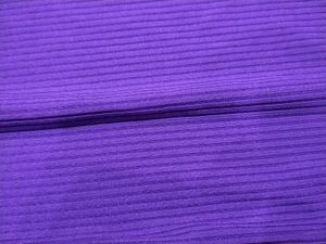 Vibrant Purple Sleeveless Ribbed Dress