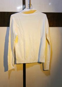 White Turtleneck Sweater