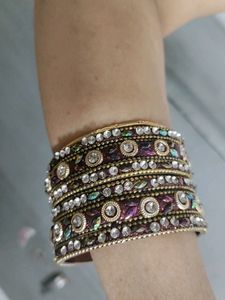 Sparkling Set of Bangles