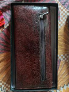 UNUSED)Moochies Textured leather Wallet