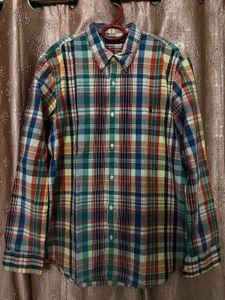 Classic Plaid Button-Down Shirt