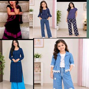 all combo blu dress ka t shirt demez