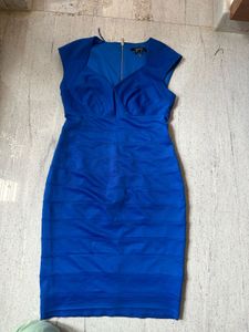 Vibrant Blue Bodycon Dress