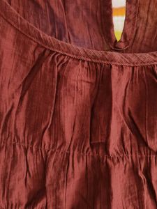 Boho Tiered Puff Sleeve Top