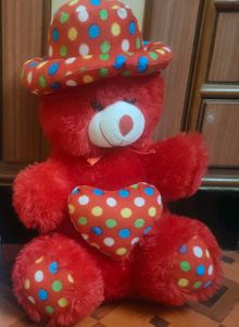 Soft Huggable Cap Teddy Bear 🧸