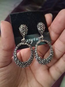✨️Combo deal ✨️ SILVER  Bangle &amp; Earring Set