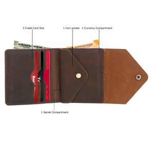 Teakwood Leathers Bifold Wallet