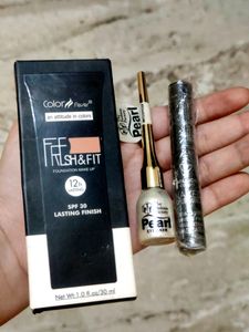 Combo For Ayesha Eyeliner And Foundation