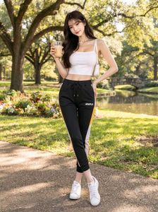 Hip Hop High Waist Sports Joggers Korean Trouser