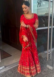 Party Wear Top,Sharara Plazzo and Dupatta