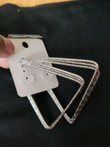 Unique Geometric Hoop Earrings