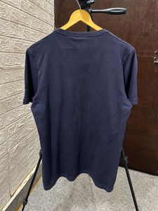 💯 Adidas navy blue Graphic Print T-Shirt