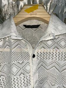 White Patterned Shirt