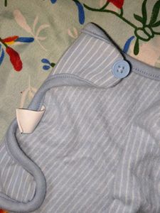 Cute Striped Baby Romper
