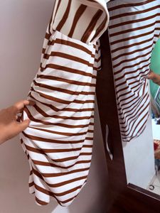 Striped Round Neck T-Shirt