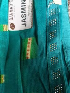 Beautiful Teal Saree