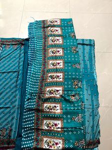 Pakistani style mirror work Dress Material