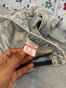 Light Wash blue Wide Leg Jeans denim baggy