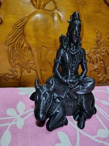 Shiva Statue with Nandi Bull