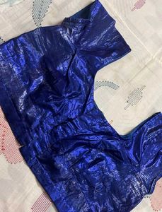 shimmery Blue  Blouse