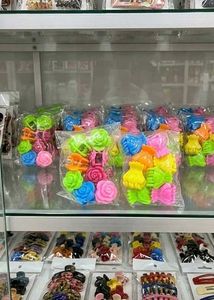 Vibrant Mini Hair Clips(2 Diftent Deg/2 Pkt)