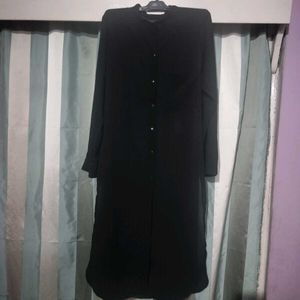 BLACK KURTA AND SKIRT