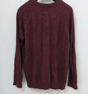 Men's Maroon Crewneck Sweater