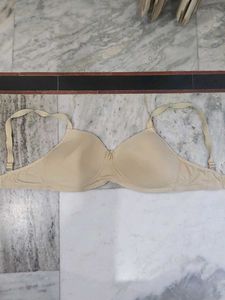 Comfortable Beige Bra