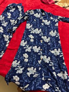 Floral Print Kurta Set