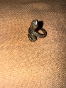 Snake Design Statement Ring