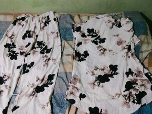 Floral Print Pajama Set