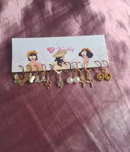 Vemblley 7-Piece Earring Set