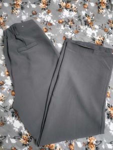 High-Waisted Wide-Leg Trousers