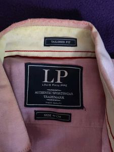Pink Formal Louis Philippe Shirt