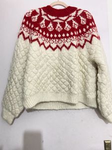 ZARA Unisex Festive Christmas Knit Pullover