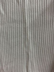 Ribbed White Tank Top