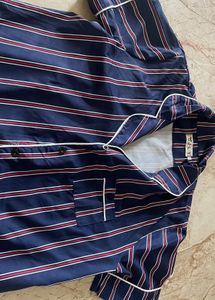 Classic Striped Pajama Shirt