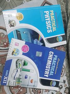 Practical Physics & Chemistry Books Class XII