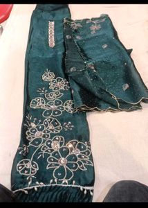 Elegant Kurta Set cut dana, sequence,