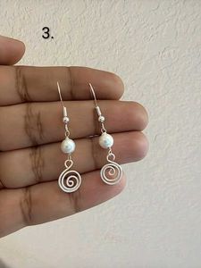 Star &amp; Swirl Dangle Earrings ( Any 1)
