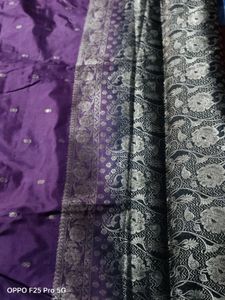 Elegant Purple Saree
