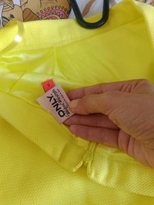 Bright Yellow Pencil Skirt