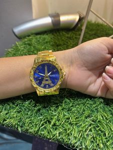 Gold Eiffel Tower Watch