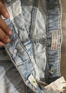 Zara Girls Denim Shorts 13/14 Yrs Old