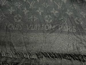 Elegant Black Fringed Scarf