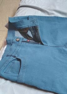 Bright Light Blue Jeans