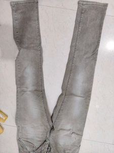 Stylish Grey Wash Jeans