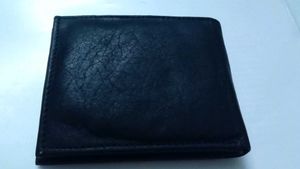 Classic Black Leather Wallet