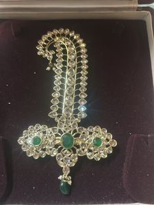Exquisite Emerald &amp; Diamond Brooch/Brooch