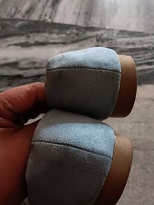 Forever Glam Blue Ballet Flats